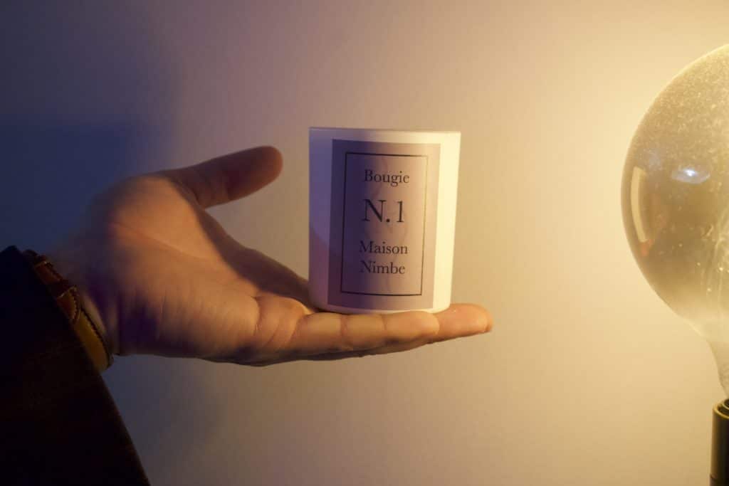 Bougie blanche N°1